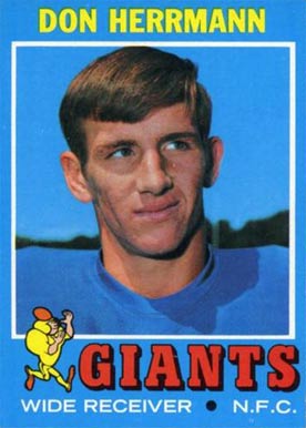 1971 Topps Don Herrmann #222 Football Card