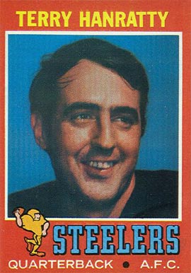 1971 Topps Terry Hanratty #30 Football Card