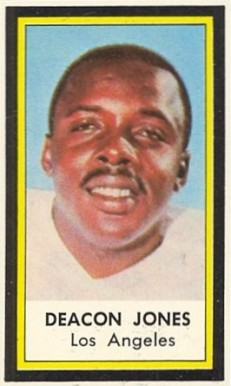 1971 Dell Deacon Jones #24 Football Card