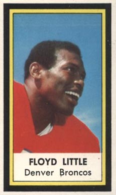 1971 Dell Floyd Little #31 Football Card
