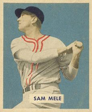 1949 Bowman Sam Mele #118 Baseball Card