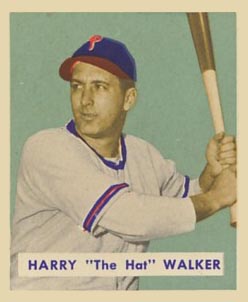 1949 Bowman Harry Walker #130 Baseball Card