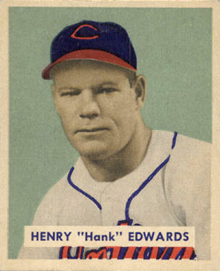 1949 Bowman Hank Edwards #136 Baseball Card