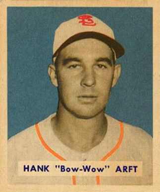 1949 Bowman Hank Arft #139 Baseball Card