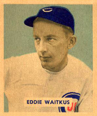 1949 Bowman Eddie Waitkus #142 Baseball Card