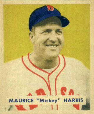 1949 Bowman Mickey Harris #151 Baseball Card