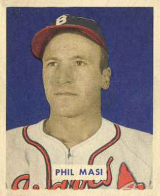 1949 Bowman Phil Masi #153 Baseball Card