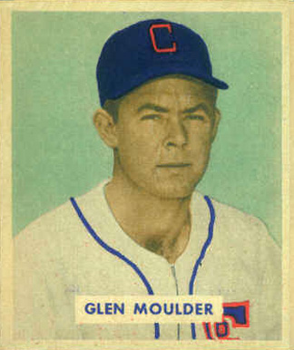 1949 Bowman Glen Moulder #159 Baseball Card