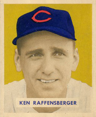 1949 Bowman Ken Raffensberger #176 Baseball Card