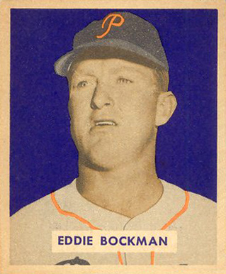 1949 Bowman Eddie Bockman #195 Baseball Card