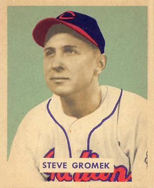 1949 Bowman Steve Gromek #198 Baseball Card