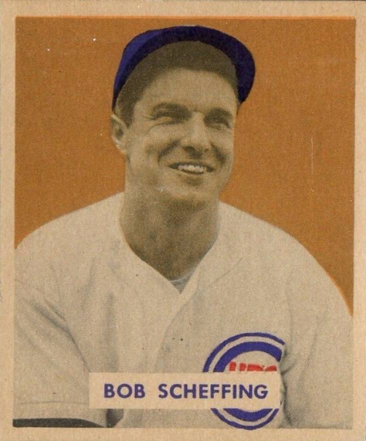 1949 Bowman Bob Scheffing #83nf Baseball Card