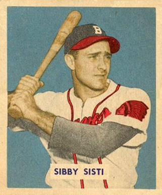 1949 Bowman Sibby Sisti #201 Baseball Card