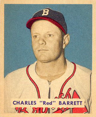 1949 Bowman Red Barrett #213 Baseball Card