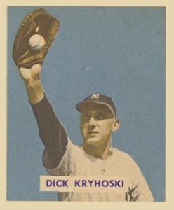 1949 Bowman Dick Kryhoski #218 Baseball Card