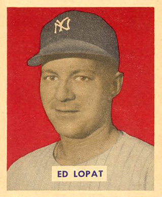 1949 Bowman Ed Lopat #229 Baseball Card