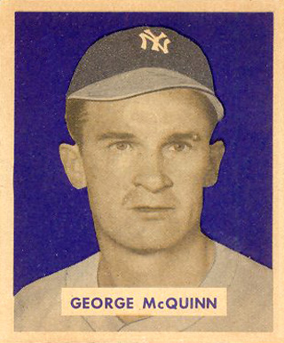 1949 Bowman George McQuinn #232 Baseball Card