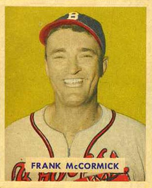 1949 Bowman Frank McCormick #239 Baseball Card