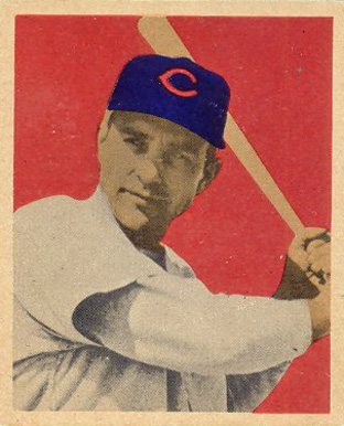 1949 Bowman Johnny Wyrostek #37 Baseball Card