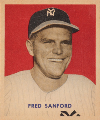 1949 Bowman Fred Sanford #236 Baseball Card