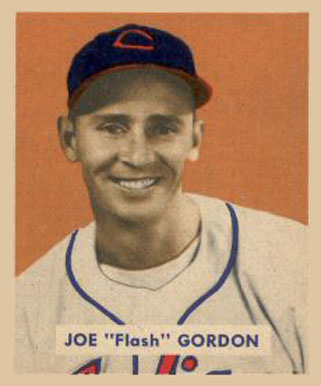 1949 Bowman Joe "Flash" Gordon #210 Baseball Card