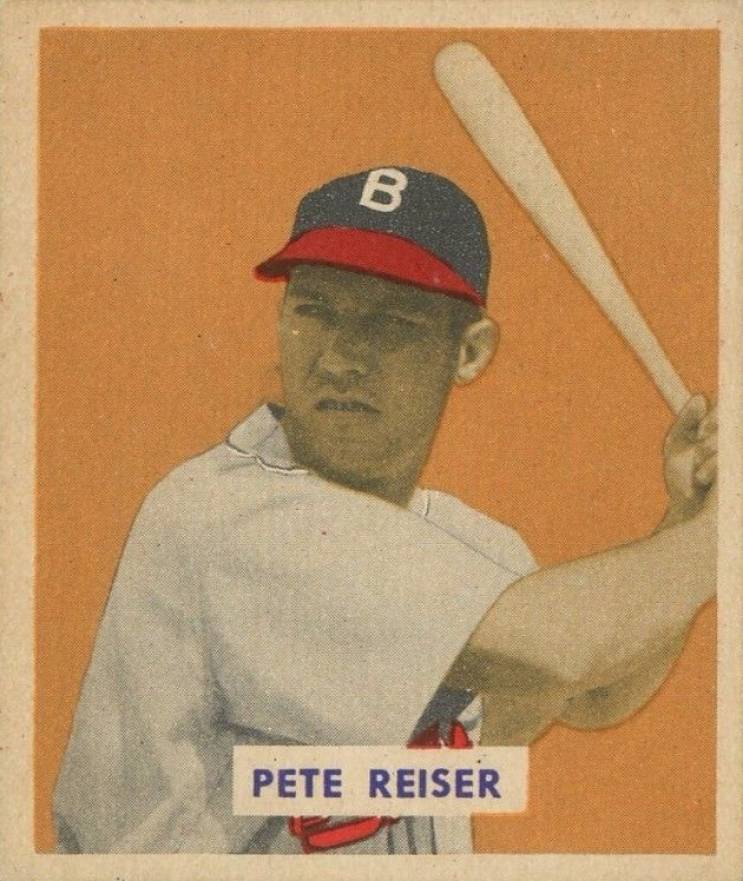 1949 Bowman Pete Reiser #185 Baseball Card
