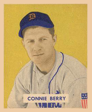 1949 Bowman Connie Berry #180 Baseball Card