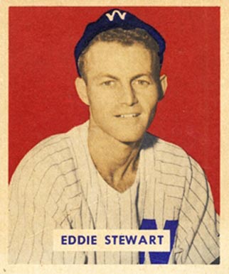 1949 Bowman Eddie Stewart #173 Baseball Card