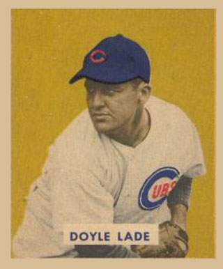 1949 Bowman Doyle Lade #168 Baseball Card