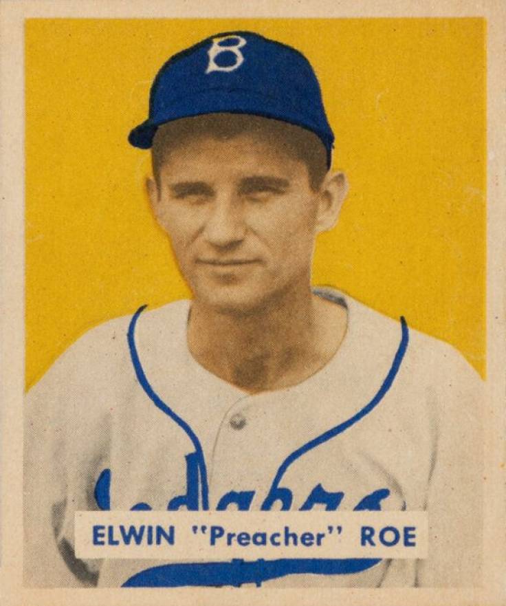 1949 Bowman Preacher Roe #162 Baseball Card