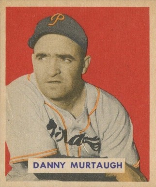 1949 Bowman Danny Murtaugh #124p Baseball Card