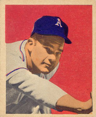 1949 Bowman Ferris Fain #9 Baseball Card