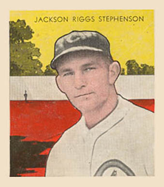 1933 Tattoo Orbit Jackson Riggs Stephenson # Baseball Card