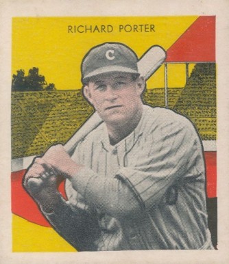 1933 Tattoo Orbit Richard Porter # Baseball Card
