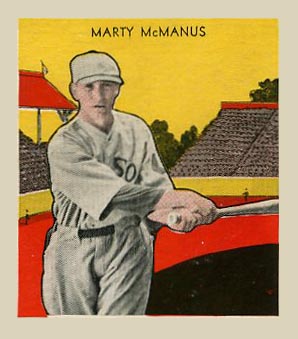1933 Tattoo Orbit Marty McManus # Baseball Card