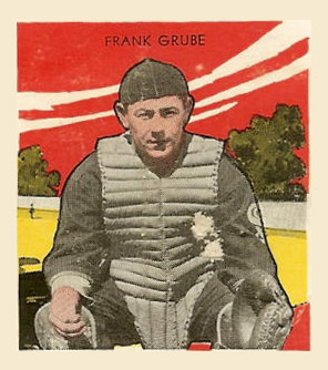 1933 Tattoo Orbit Frank Grube # Baseball Card