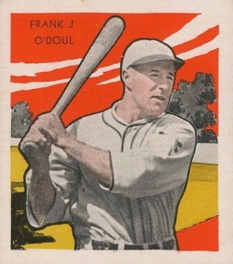 1933 Tattoo Orbit Frank J. O'Doul # Baseball Card