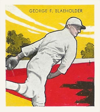 1933 Tattoo Orbit George F. Blaeholder # Baseball Card