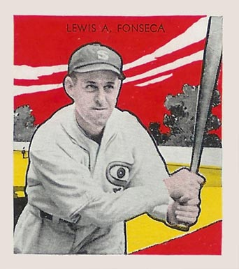 1933 Tattoo Orbit Lewis A. Fonseca # Baseball Card