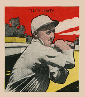 1933 Tattoo Orbit Chick Hafey # Baseball Card