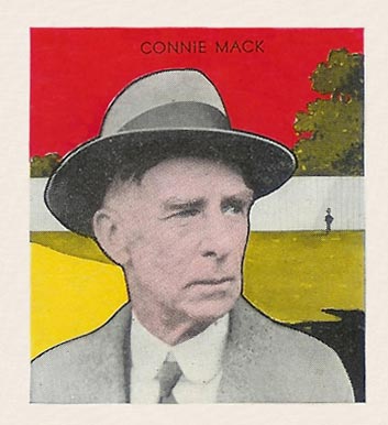 1933 Tattoo Orbit Connie Mack #44 Baseball Card
