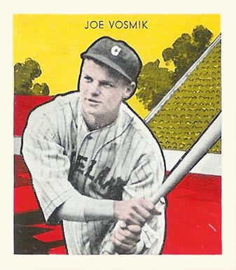 1933 Tattoo Orbit Joe Vosmik #56 Baseball Card