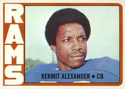 1972 Topps Kermit Alexander #289 Football Card