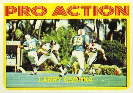 1972 Topps Larry Csonka #259 Football Card