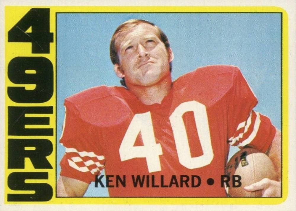1972 Topps Ken Willard #234 Football Card