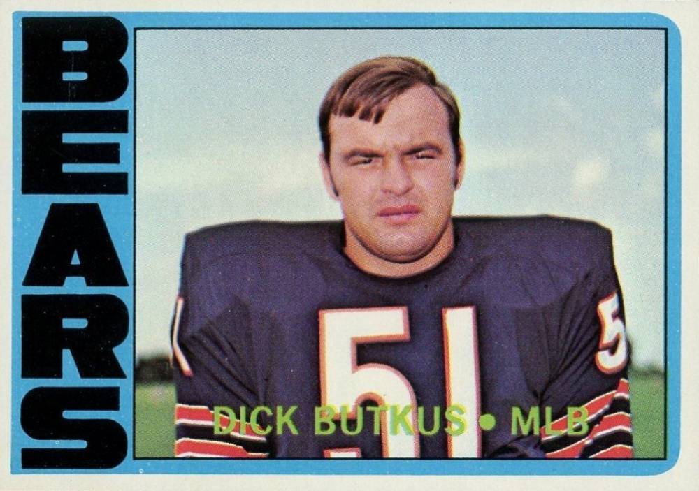 1972 Topps Dick Butkus #170 Football Card