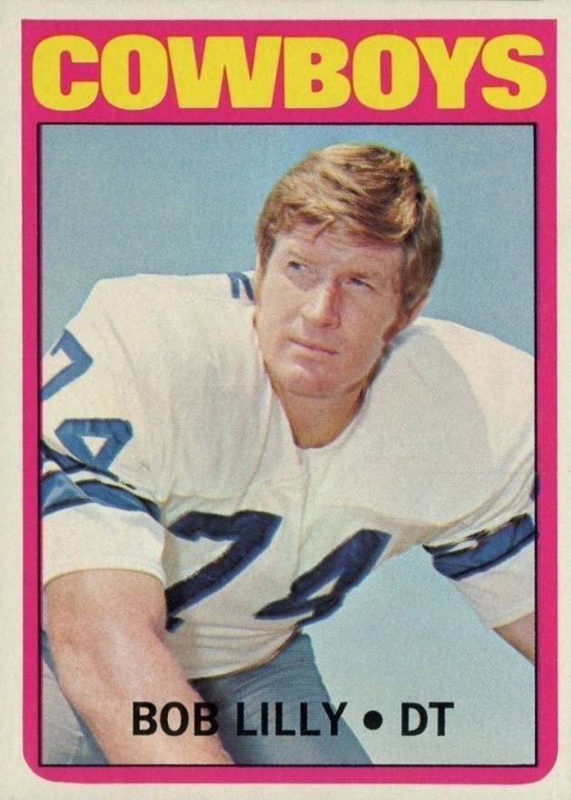 1972 Topps Bob Lilly #145 Football Card