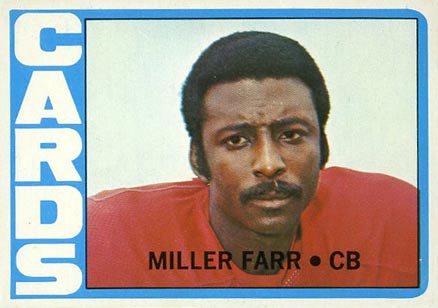 1972 Topps Miller Farr #327 Football Card