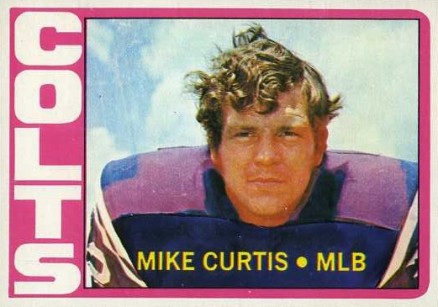 1972 Topps Mike Curtis #326 Football Card