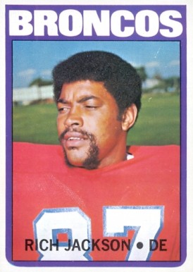 1972 Topps Rich Jackson #310 Football Card